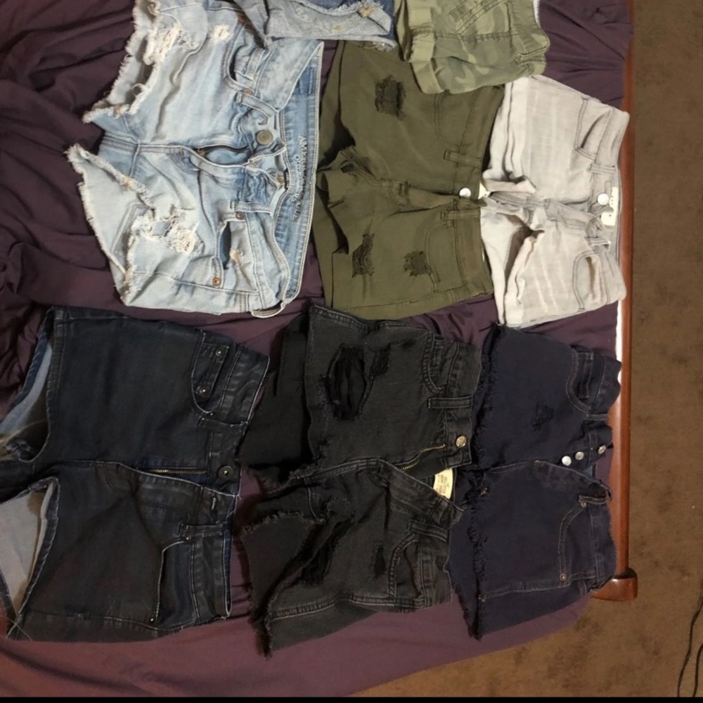 Shorts Bundle; Pacsun, Hollister, American Eagle